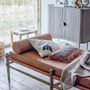 Cushions - Galia Cushion, Brown, Cotton - BLOOMINGVILLE MULTIBRAND HOUSE