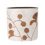 Flower pots - Janis Deco Flowerpot, White, Terracotta - BLOOMINGVILLE MULTIBRAND HOUSE