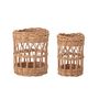 Shopping baskets - Jala Basket, Nature, Rattan Set of 2 - BLOOMINGVILLE MULTIBRAND HOUSE