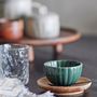 Bowls - Latina Bowl, Green, Stoneware - BLOOMINGVILLE MULTIBRAND HOUSE