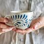 Mugs - Heikki Cup, Blue, Stoneware - BLOOMINGVILLE MULTIBRAND HOUSE