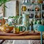 Tasses et mugs - Linora Mug, Verte, Grès Set of 3 - CREATIVE COLLECTION