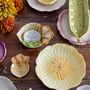 Everyday plates - Mimosa Plate, Purple, Stoneware Set of 2 - CREATIVE COLLECTION