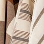 Brosserie - Papaya Serviette de cuisine, Marron, Coton Set of 3 - CREATIVE COLLECTION