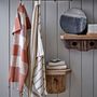 Brosserie - Papaya Serviette de cuisine, Marron, Coton Set of 3 - CREATIVE COLLECTION