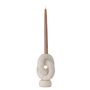 Candlesticks and candle holders - Goa Candle Holder, White, Marble  - BLOOMINGVILLE MULTIBRAND HOUSE