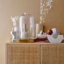 Vases - Barrit Vase, Blanc, Grès - BLOOMINGVILLE MULTIBRAND HOUSE