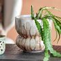 Flower pots - Maina Flowerpot, Brown, Stoneware - CREATIVE COLLECTION