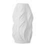 Vases - Sanak Vase, White, Ceramic - BLOOMINGVILLE MULTIBRAND HOUSE