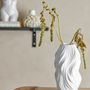 Vases - Sanak Vase, White, Ceramic - BLOOMINGVILLE MULTIBRAND HOUSE