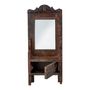 Mirrors - Sehar Mirror w/Shelf, Brown, Reclaimed Wood  - CREATIVE COLLECTION