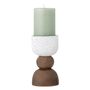 Candlesticks and candle holders - Marjun Votive, Brown, Polyresin  - CREATIVE COLLECTION
