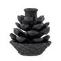 Candlesticks and candle holders - Fernie Candle Holder, Black, Metal - BLOOMINGVILLE MULTIBRAND HOUSE