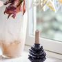 Candlesticks and candle holders - Fernie Candle Holder, Black, Metal - BLOOMINGVILLE MULTIBRAND HOUSE