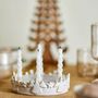 Bougeoirs et photophores - Starry Bougeoir, Blanc, Grès - BLOOMINGVILLE MULTIBRAND HOUSE