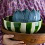 Bowls - Shakti Bowl, Green, Stoneware  - CREATIVE COLLECTION