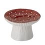 Bowls - Sophine Pedestal Bowl, Red, Stoneware  - BLOOMINGVILLE MINI