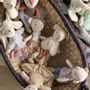 Jouets enfants - Animal friends Poupée, Rose, Coton Set of 6 - BLOOMINGVILLE MINI