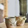 Mugs - Bealu Mug, Brown, Stoneware Set of 2 - BLOOMINGVILLE