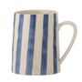 Mugs - Begonia Mug, Blue, Stoneware - CREATIVE COLLECTION