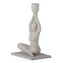 Candlesticks and candle holders - Lucie Candle Holder, White, Polyresin - BLOOMINGVILLE MULTIBRAND HOUSE