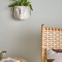 Pots de fleurs - Ignacia Pot de fleurs mural, Blanc, Grès - BLOOMINGVILLE MULTIBRAND HOUSE
