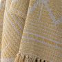 Plaids - Gutte Plaid, Jaune, Coton recyclé - BLOOMINGVILLE MULTIBRAND HOUSE