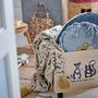Cushions - Elinna Cushion, Blue, Cotton - BLOOMINGVILLE MINI