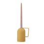 Candlesticks and candle holders - Idon Candle Holder, Yellow, Metal - BLOOMINGVILLE MULTIBRAND HOUSE