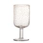 Glass - Bubbles Wine Glass, Clear, Glass - BLOOMINGVILLE MULTIBRAND HOUSE