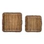 Paniers - Todi Panier, Nature, Palm Leaf Set of 2 - CREATIVE COLLECTION