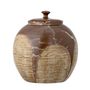 Boîtes de conservation - Nasib Cruche avec couvercle , Marron, Grès  - BLOOMINGVILLE MULTIBRAND HOUSE