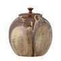 Boîtes de conservation - Nasib Cruche avec couvercle , Marron, Grès  - BLOOMINGVILLE MULTIBRAND HOUSE