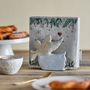 Napkins - Cherub Napkin Holder, Nature, Stoneware - BLOOMINGVILLE MULTIBRAND HOUSE