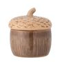 Food storage - Acorn Jar w/Lid, Brown, Stoneware  - BLOOMINGVILLE