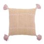 Coussins - Rodion Coussin, Rose, Coton recyclé - BLOOMINGVILLE MULTIBRAND HOUSE