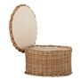 Paniers - Kay Panier avec couvercle, Nature, Rotin - BLOOMINGVILLE MULTIBRAND HOUSE