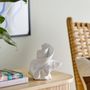 Decorative objects - Kornelia Deco, White, Polyresin - BLOOMINGVILLE MULTIBRAND HOUSE