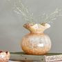 Vases - Thebe Vase, Orange, Glass - CREATIVE COLLECTION
