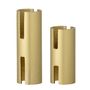 Bougeoirs et photophores - Hatice Bougeoir, Or, Métal Set of 2 - BLOOMINGVILLE MULTIBRAND HOUSE