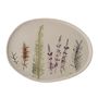 Kitchen utensils - Bea Serving Plate, Nature, Stoneware - BLOOMINGVILLE MULTIBRAND HOUSE