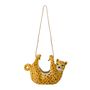 Flower pots - Roam Flowerpot, Hanging, Yellow, Ceramic - BLOOMINGVILLE MINI