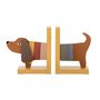 Decorative objects - Charlie Bookend, Yellow, FSC®100%, MDF Set of 2 - BLOOMINGVILLE MINI
