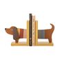 Decorative objects - Charlie Bookend, Yellow, FSC®100%, MDF Set of 2 - BLOOMINGVILLE MINI