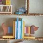 Decorative objects - Charlie Bookend, Yellow, FSC®100%, MDF Set of 2 - BLOOMINGVILLE MINI