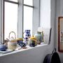 Bowls - Camellia Bowl, Blue, Porcelain - CREATIVE COLLECTION