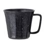 Mugs - Yoko Mug, Black, Porcelain Set of 4 - BLOOMINGVILLE MULTIBRAND HOUSE