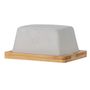 Kitchen utensils - Josefine Butter Box, Grey, Stoneware - BLOOMINGVILLE MULTIBRAND HOUSE