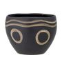 Pots de fleurs - Magnus Pot de fleurs, Noir, Grès  - BLOOMINGVILLE MULTIBRAND HOUSE