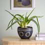 Pots de fleurs - Magnus Pot de fleurs, Noir, Grès  - BLOOMINGVILLE MULTIBRAND HOUSE